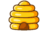 a rounded bee hive